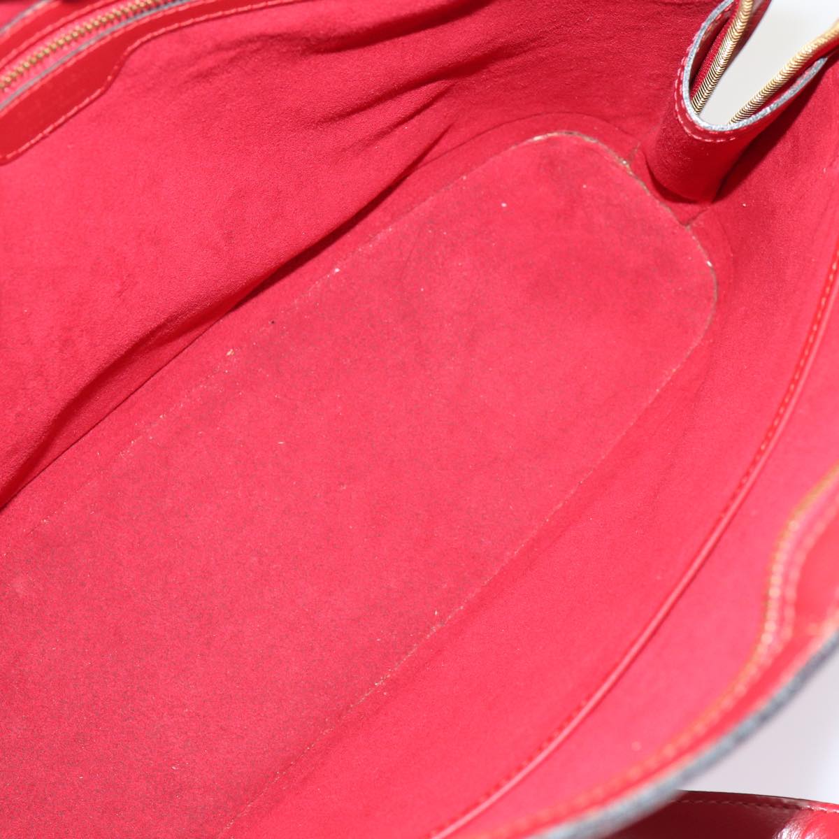 LOUIS VUITTON Epi Lussac Shoulder Bag Red M52287 LV 85255