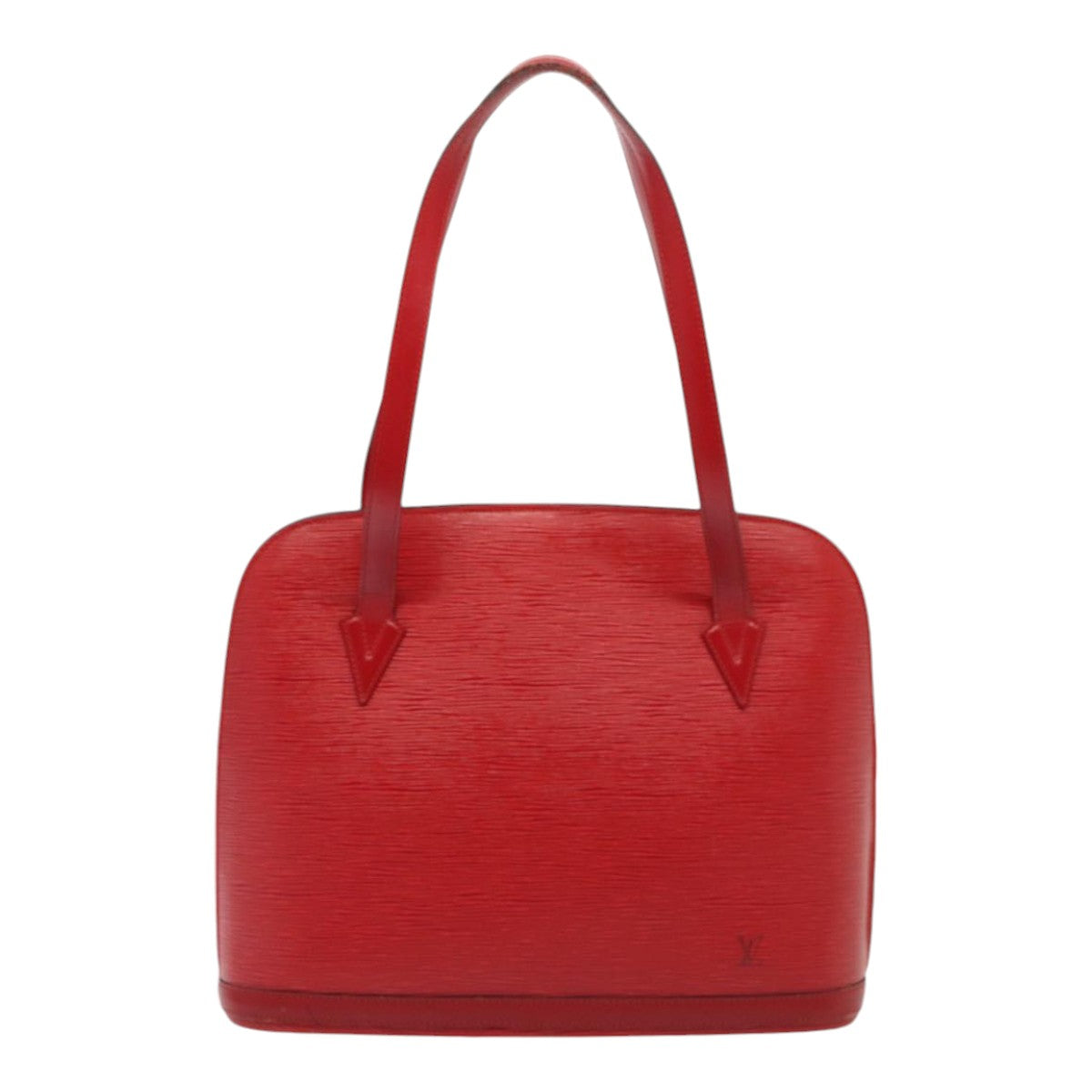 LOUIS VUITTON Epi Lussac Shoulder Bag Red M52287 LV 85255