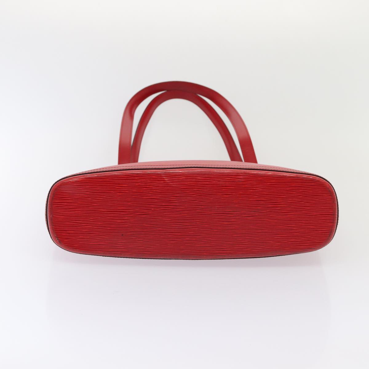 LOUIS VUITTON Epi Lussac Shoulder Bag Red M52287 LV 85255