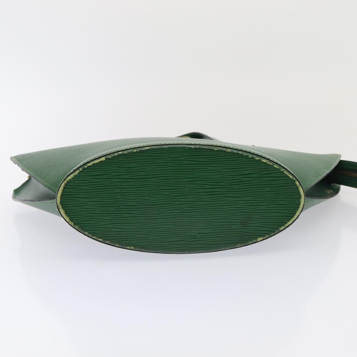 LOUIS VUITTON Epi Saint Jacques Hand Bag Green M52274 LV 85256