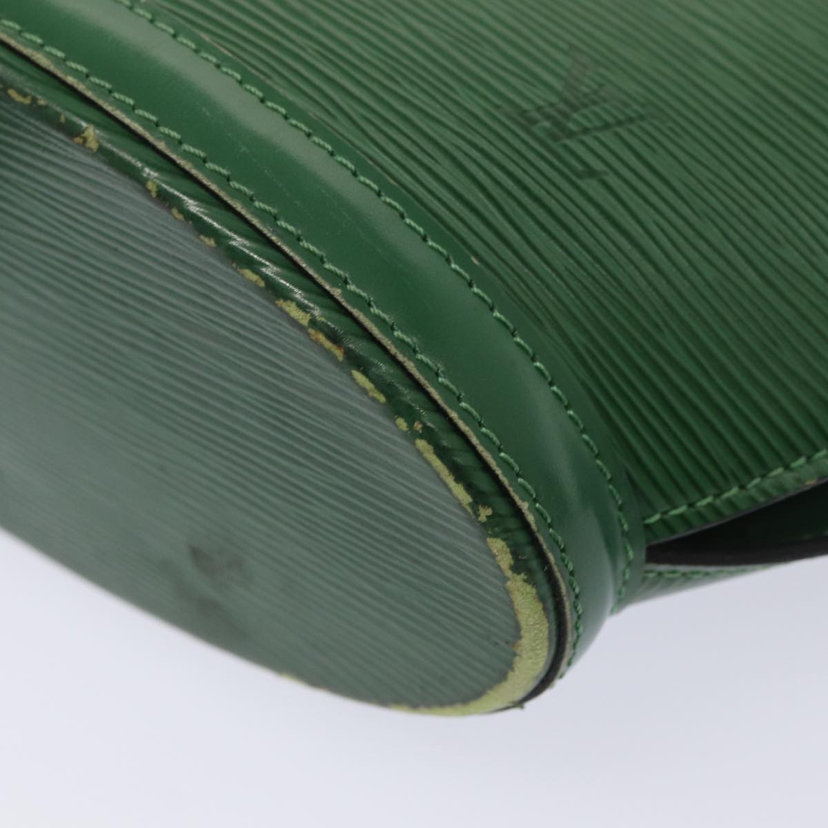 LOUIS VUITTON Epi Saint Jacques Hand Bag Green M52274 LV 85256