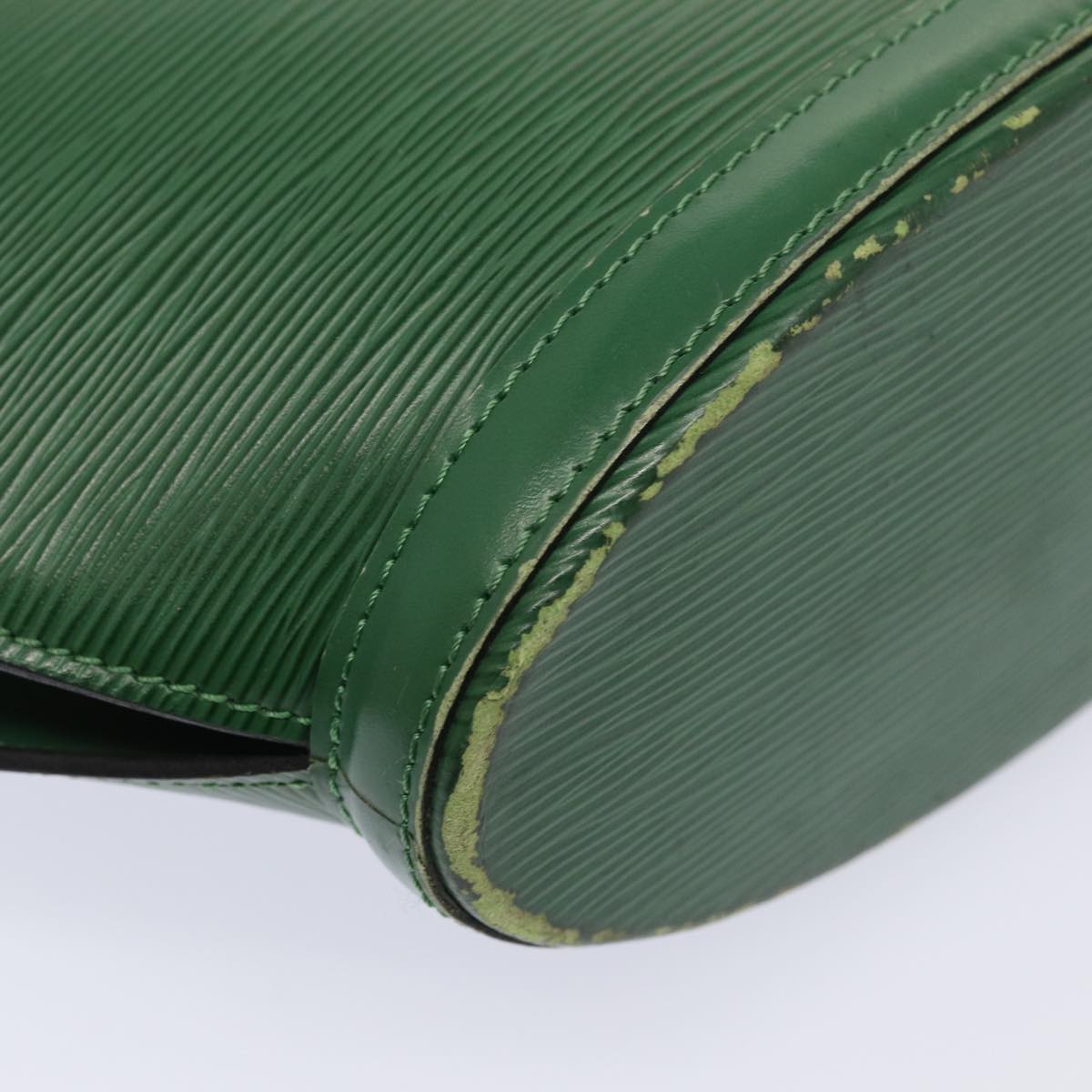 LOUIS VUITTON Epi Saint Jacques Hand Bag Green M52274 LV 85256