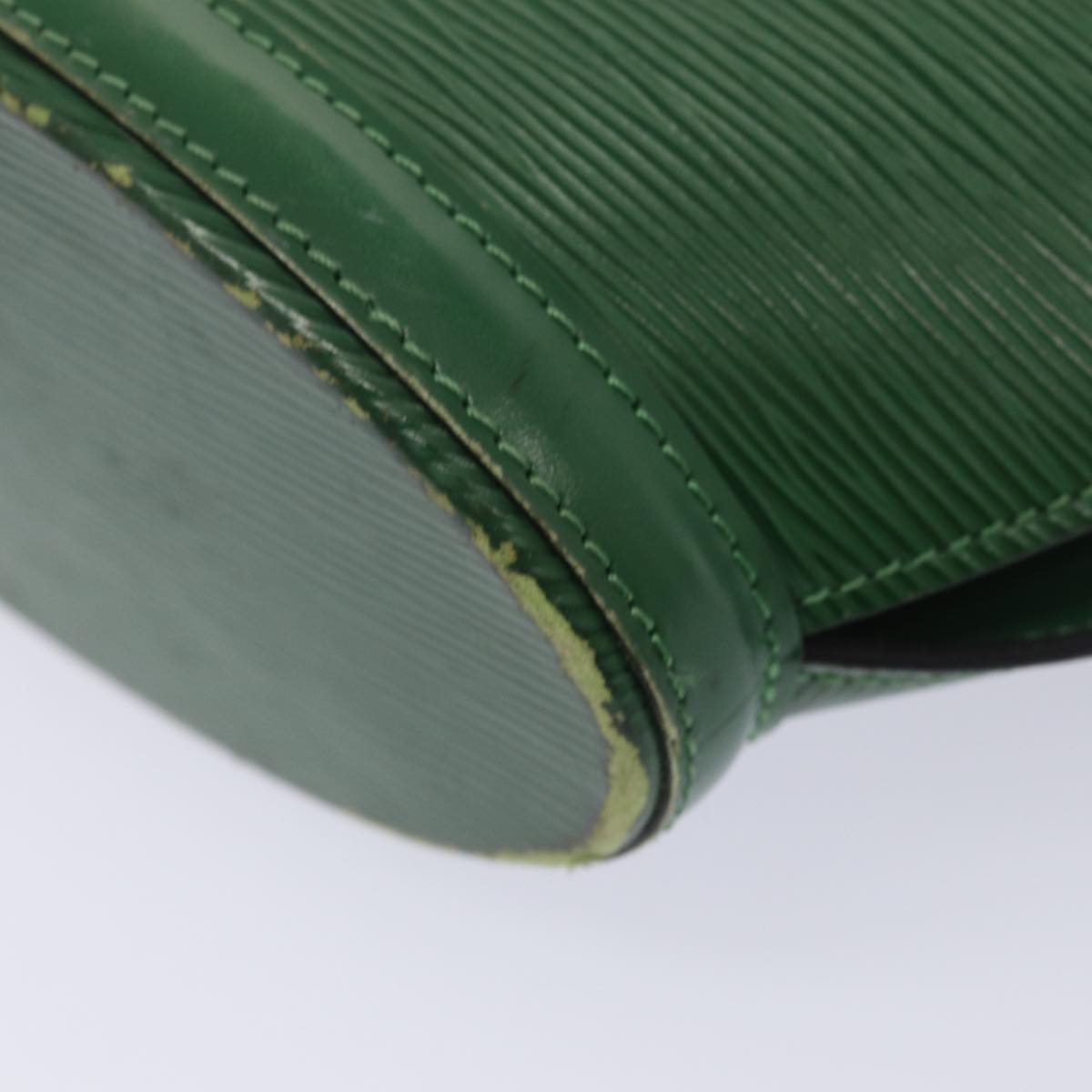 LOUIS VUITTON Epi Saint Jacques Hand Bag Green M52274 LV 85256
