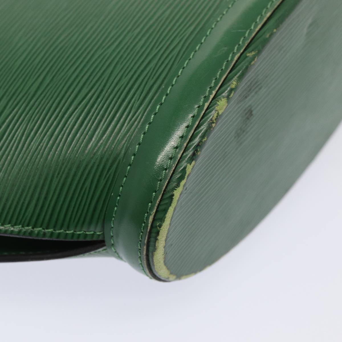 LOUIS VUITTON Epi Saint Jacques Hand Bag Green M52274 LV 85256