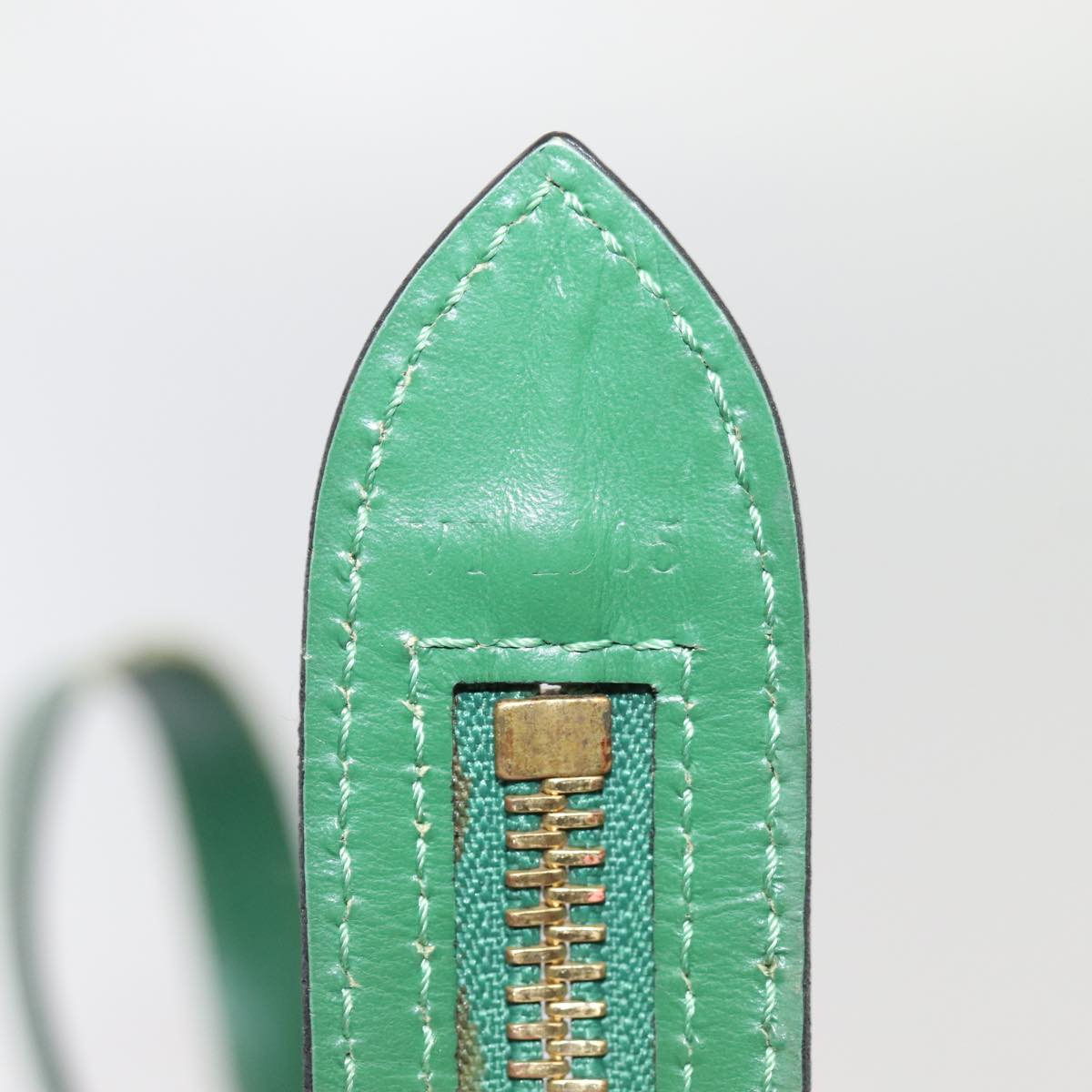 LOUIS VUITTON Epi Saint Jacques Hand Bag Green M52274 LV 85256