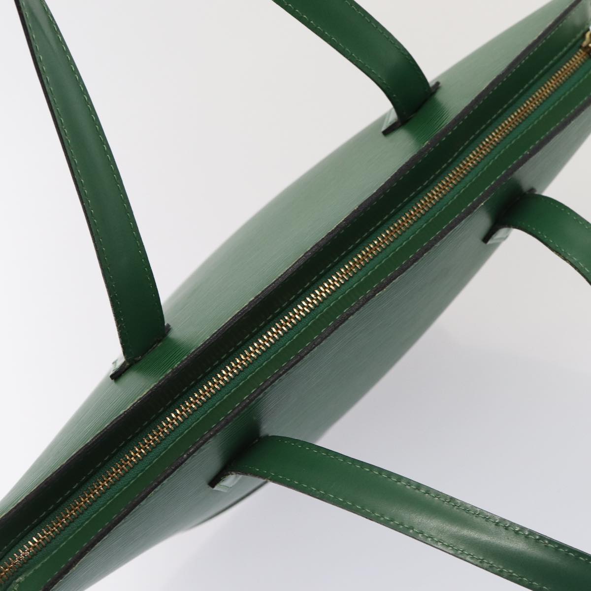 LOUIS VUITTON Epi Saint Jacques Hand Bag Green M52274 LV 85256