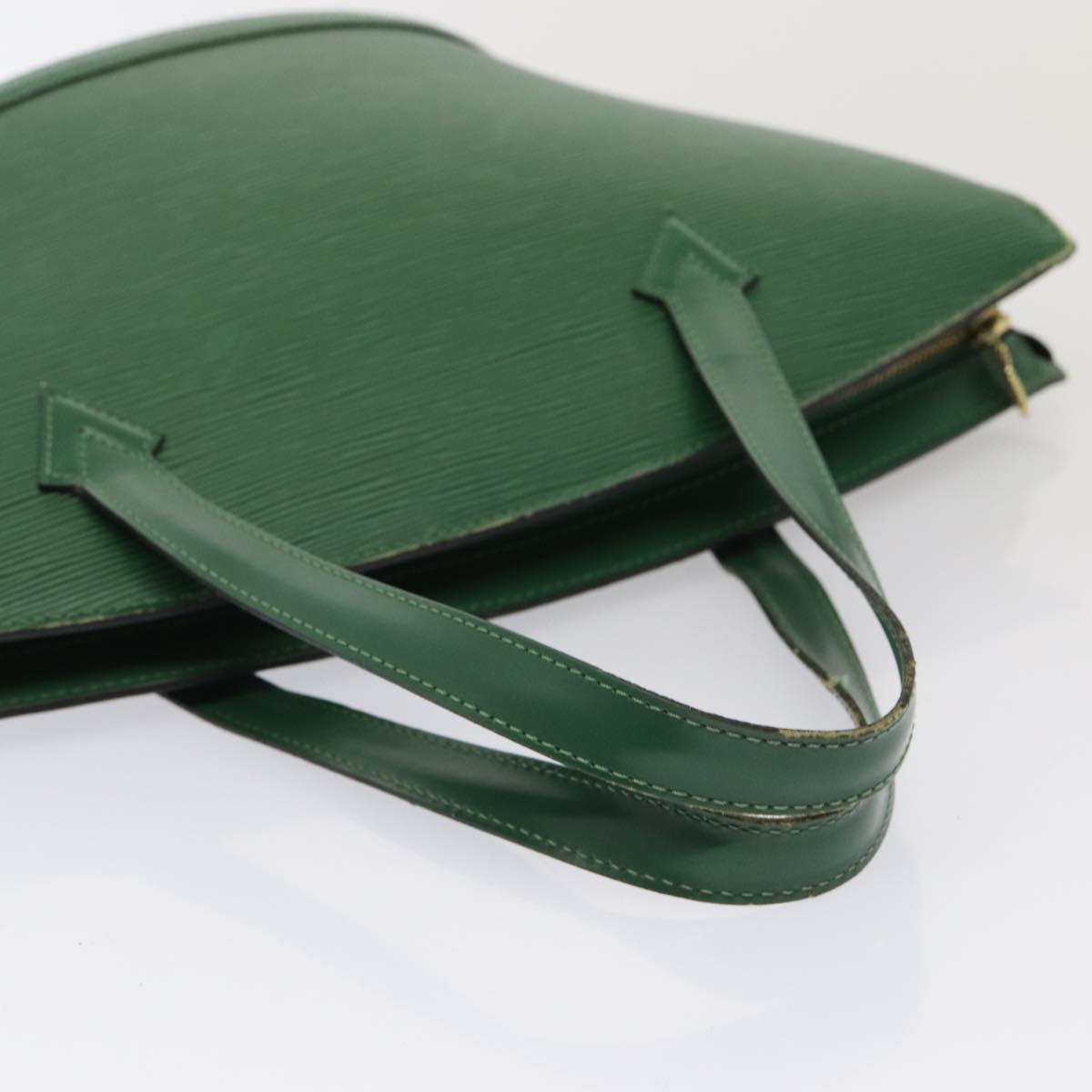 LOUIS VUITTON Epi Saint Jacques Hand Bag Green M52274 LV 85256