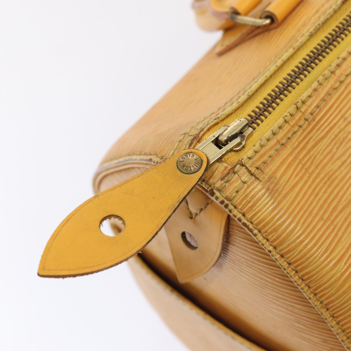 LOUIS VUITTON Epi Speedy 25 Hand Bag Tassili Yellow M43019 LV 85257