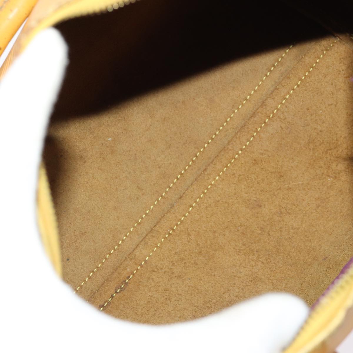 LOUIS VUITTON Epi Speedy 25 Hand Bag Tassili Yellow M43019 LV 85257