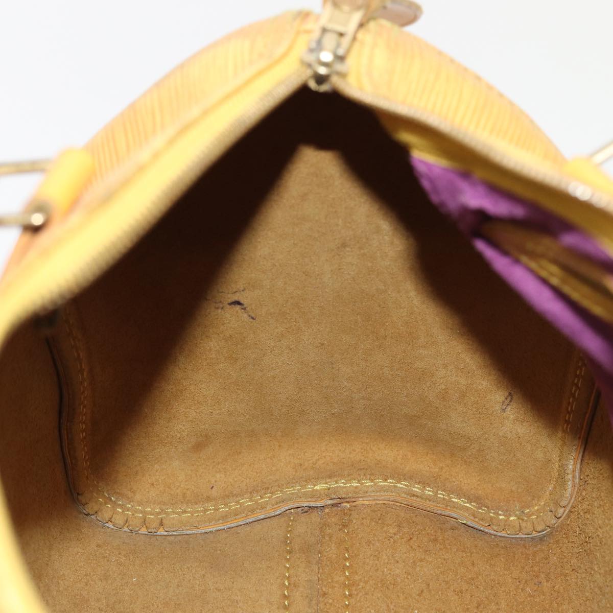 LOUIS VUITTON Epi Speedy 25 Hand Bag Tassili Yellow M43019 LV 85257