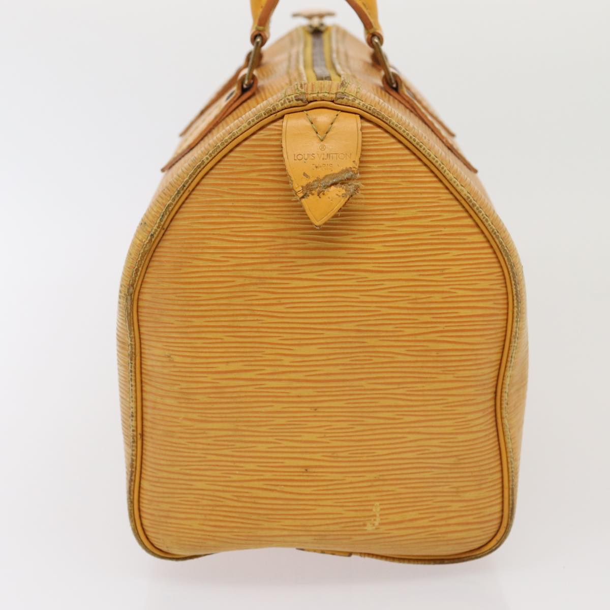 LOUIS VUITTON Epi Speedy 25 Hand Bag Tassili Yellow M43019 LV 85257