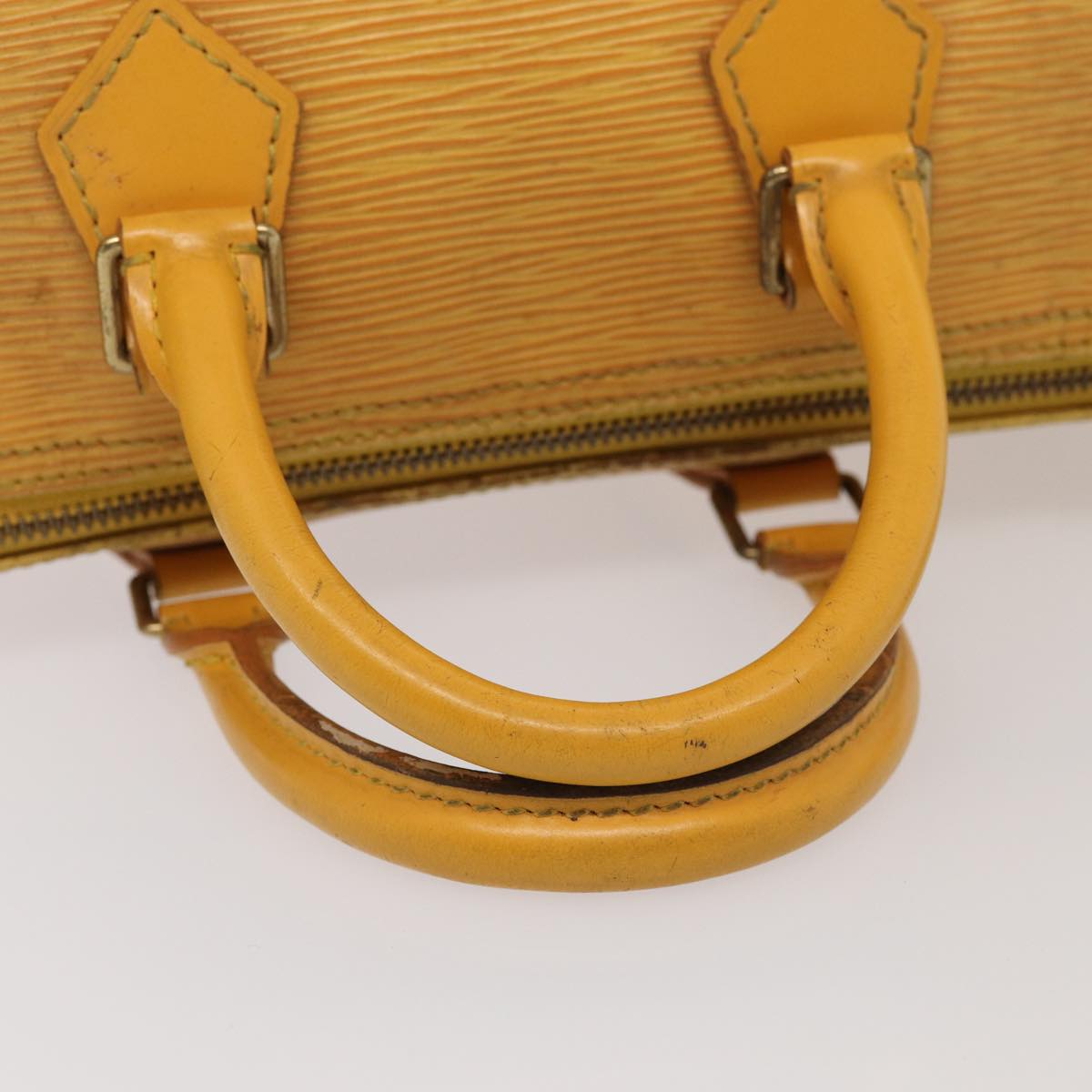 LOUIS VUITTON Epi Speedy 25 Hand Bag Tassili Yellow M43019 LV 85257