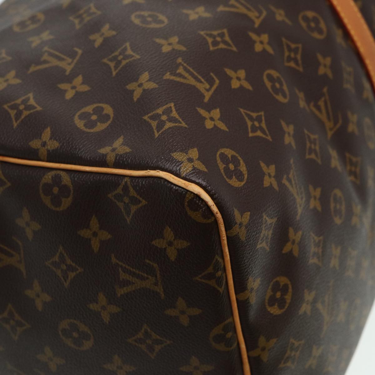 LOUIS VUITTON Monogram Keepall 60 Boston Bag M41422 LV 85278
