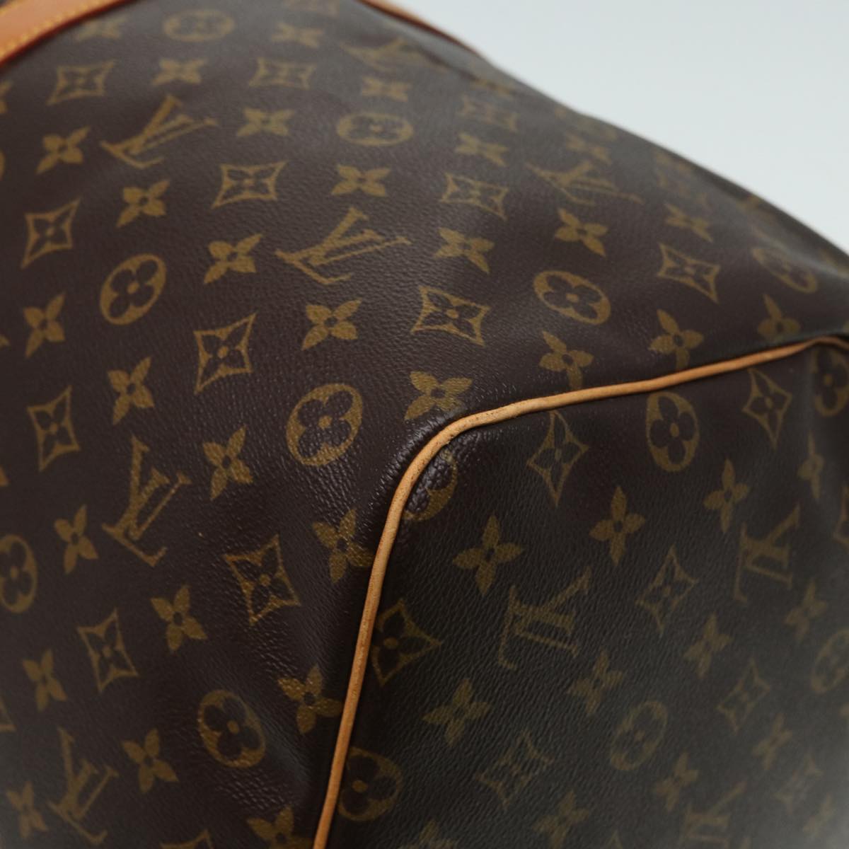 LOUIS VUITTON Monogram Keepall 60 Boston Bag M41422 LV 85278