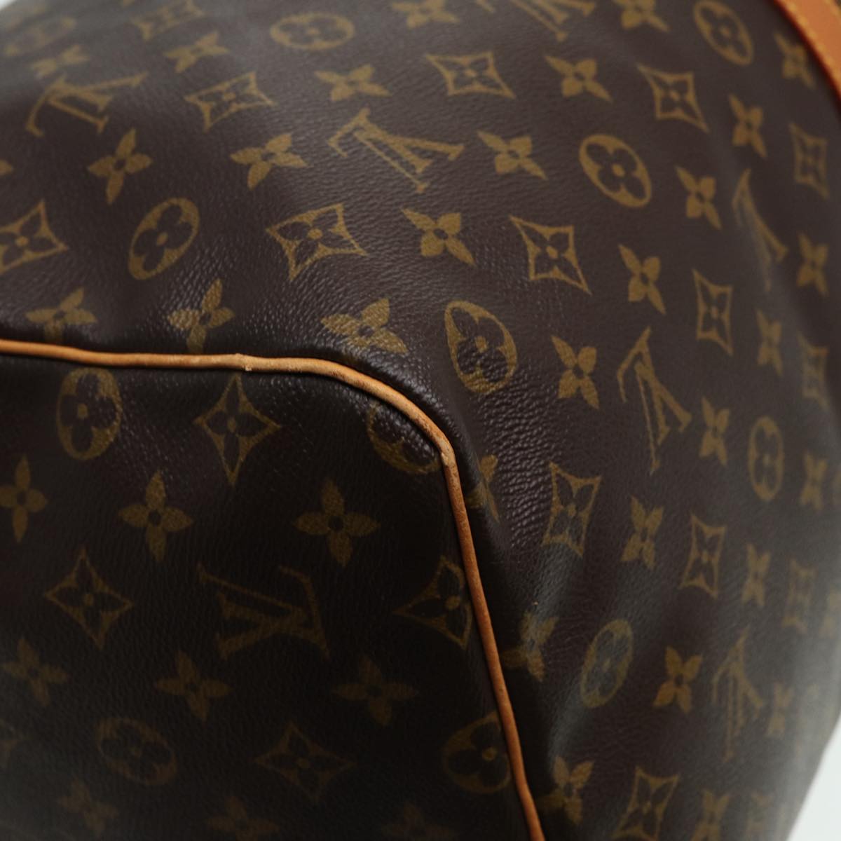LOUIS VUITTON Monogram Keepall 60 Boston Bag M41422 LV 85278
