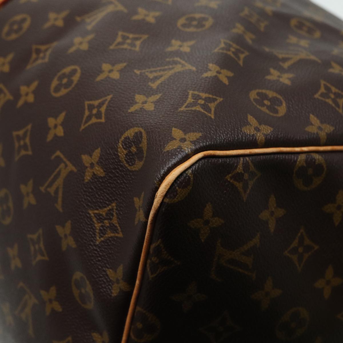 LOUIS VUITTON Monogram Keepall 60 Boston Bag M41422 LV 85278