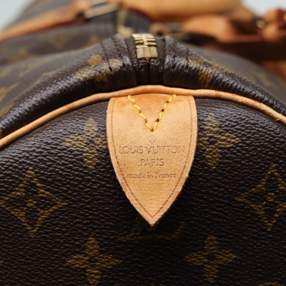LOUIS VUITTON Monogram Keepall 60 Boston Bag M41422 LV 85278