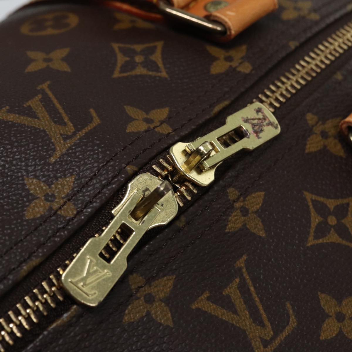 LOUIS VUITTON Monogram Keepall 60 Boston Bag M41422 LV 85278