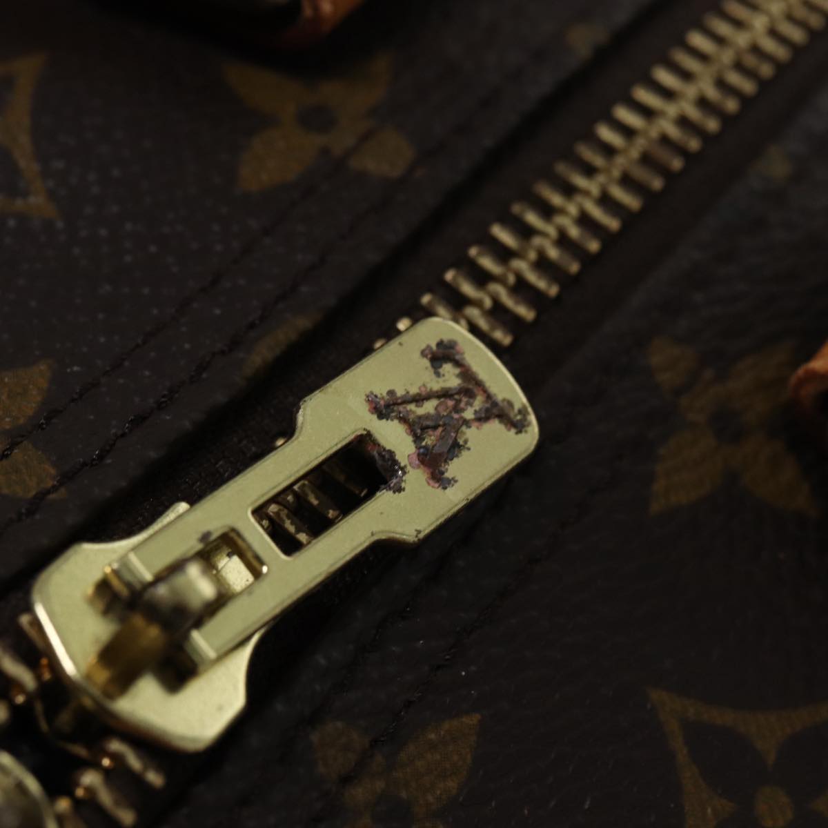 LOUIS VUITTON Monogram Keepall 60 Boston Bag M41422 LV 85278