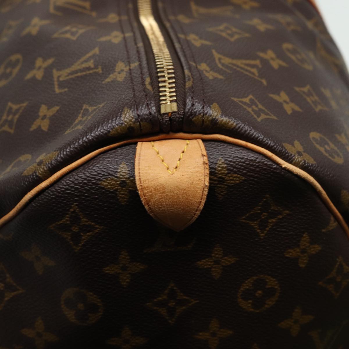 LOUIS VUITTON Monogram Keepall 60 Boston Bag M41422 LV 85278