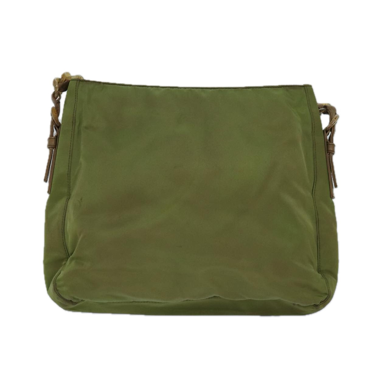Luxury Prada Shoulder Bag Nylon Khaki  85288