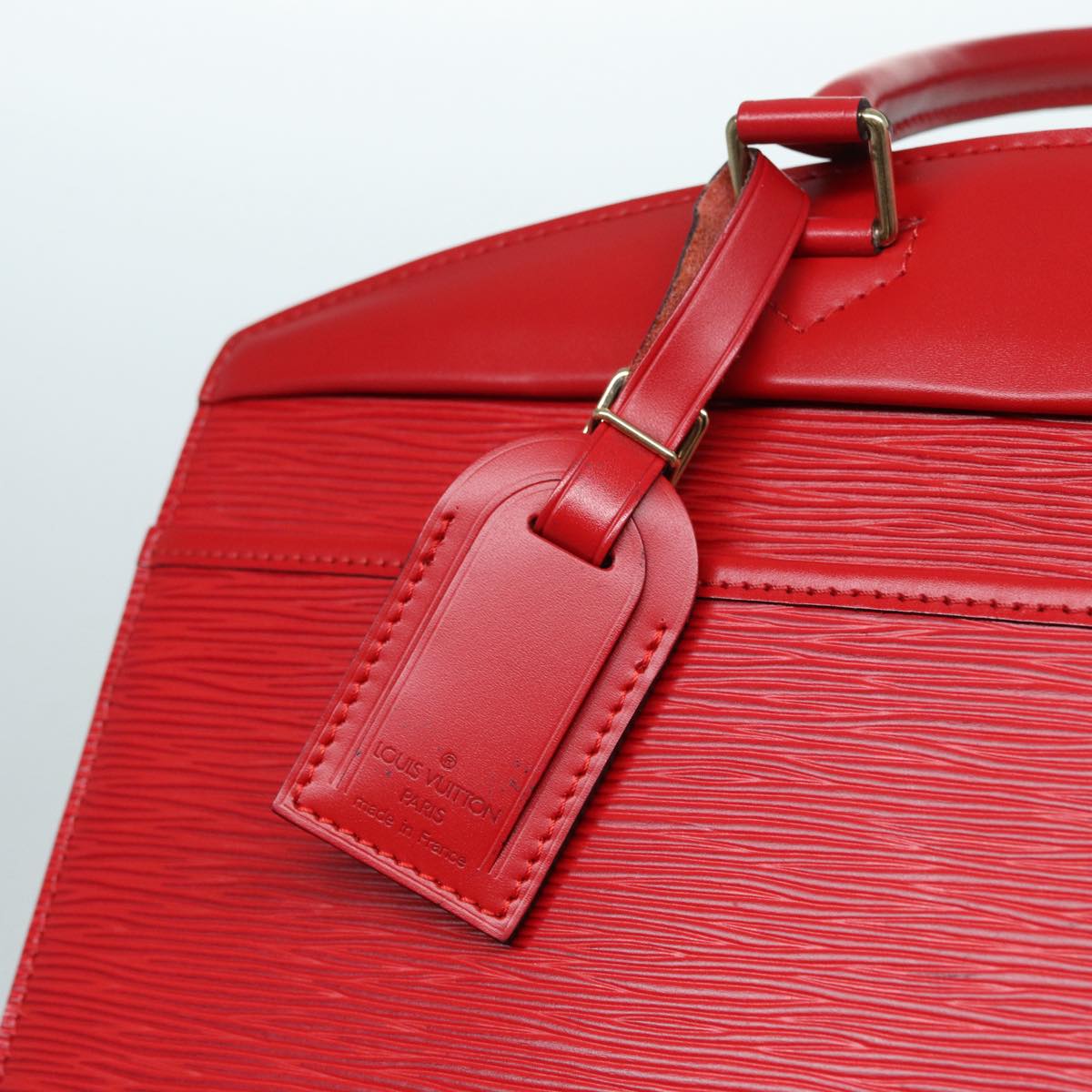 LOUIS VUITTON Epi Riviera Hand Bag Red M48187 LV 85297