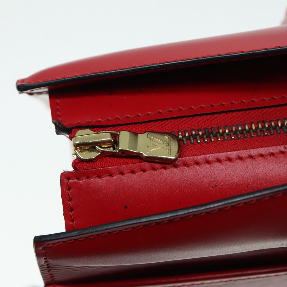 LOUIS VUITTON Epi Riviera Hand Bag Red M48187 LV 85297