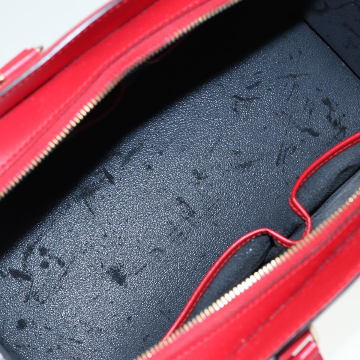 LOUIS VUITTON Epi Riviera Hand Bag Red M48187 LV 85297