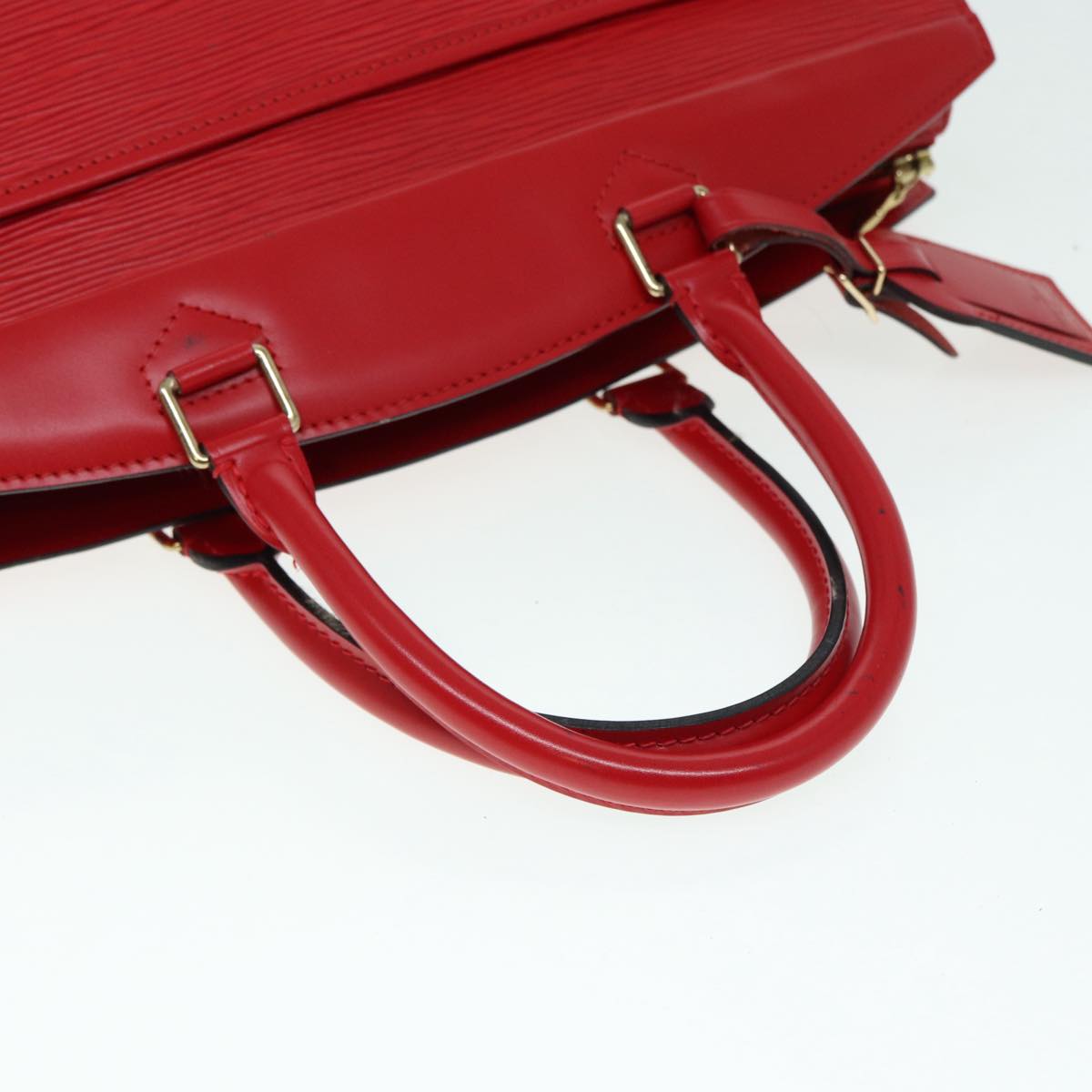 LOUIS VUITTON Epi Riviera Hand Bag Red M48187 LV 85297
