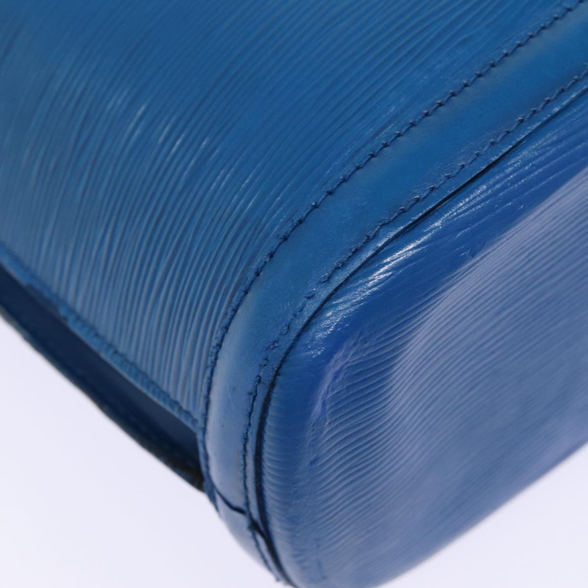 LOUIS VUITTON Epi Lussac Shoulder Bag Blue M52285 LV 85306