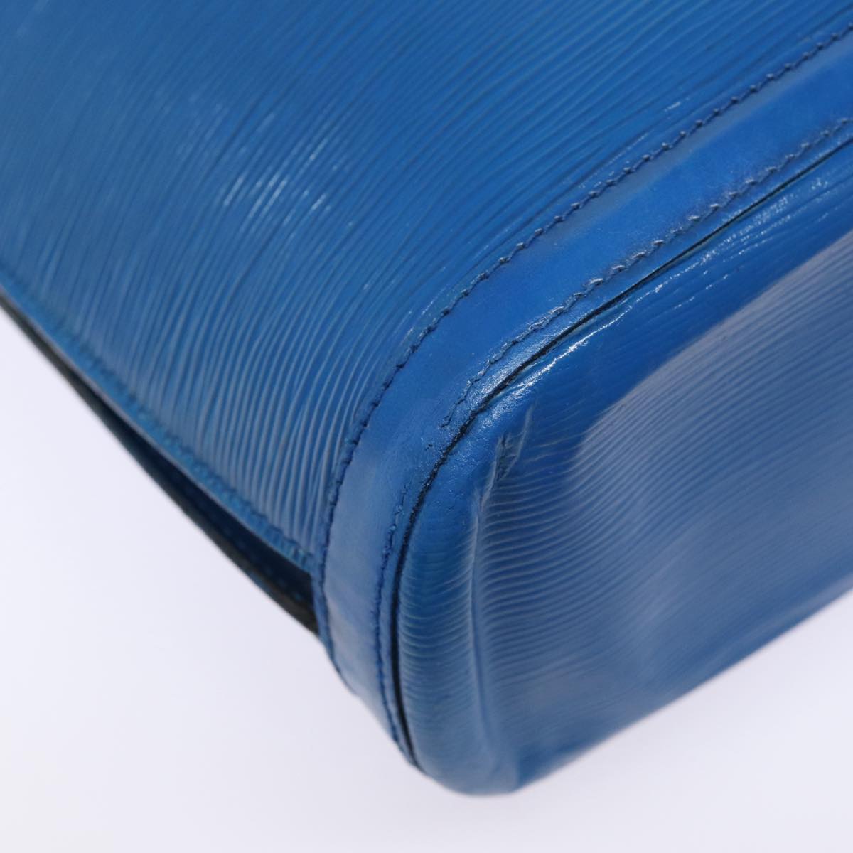LOUIS VUITTON Epi Lussac Shoulder Bag Blue M52285 LV 85306