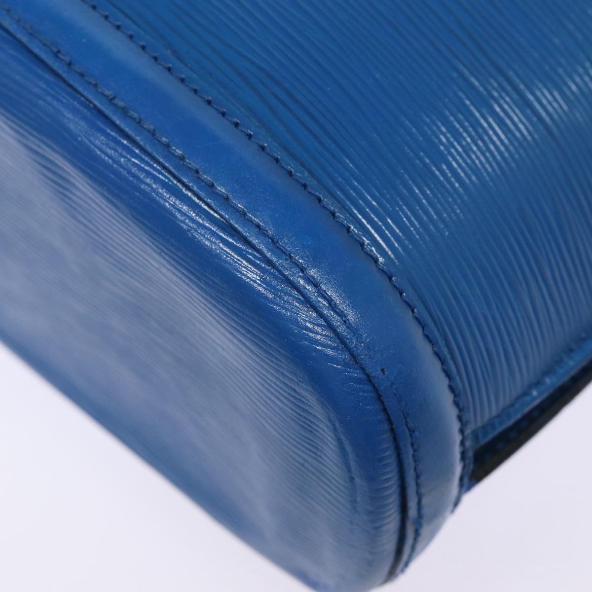 LOUIS VUITTON Epi Lussac Shoulder Bag Blue M52285 LV 85306