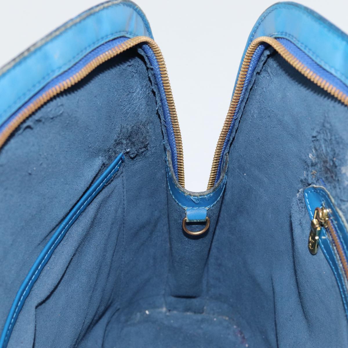 LOUIS VUITTON Epi Lussac Shoulder Bag Blue M52285 LV 85306