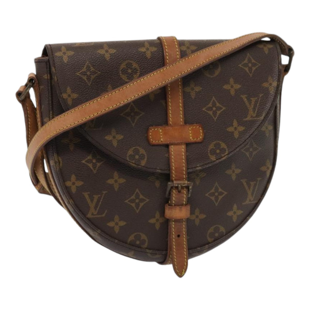 LOUIS VUITTON Monogram Chantilly MM Shoulder Bag M51233 LV 85310