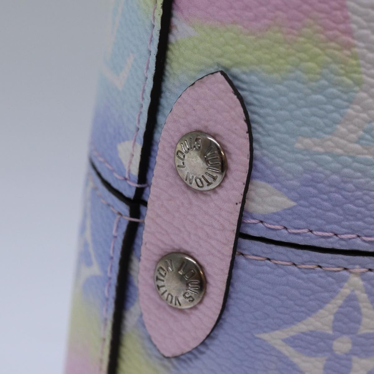 LOUIS VUITTON Monogram Escal Travel Case Pink LS0383 LV 85319A