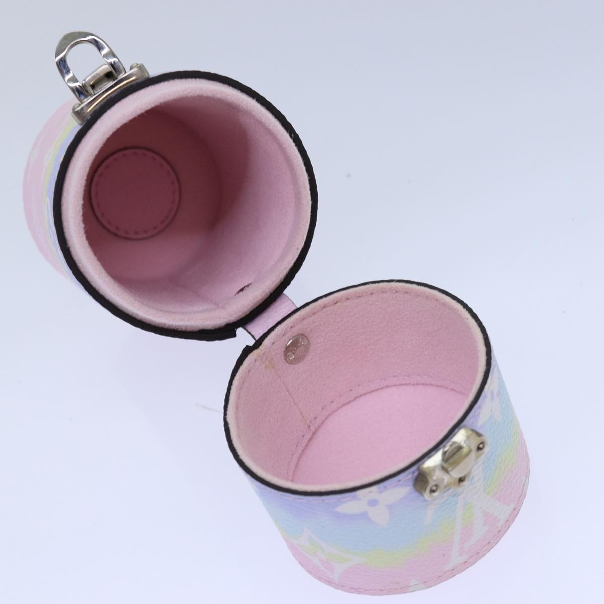 LOUIS VUITTON Monogram Escal Travel Case Pink LS0383 LV 85319A