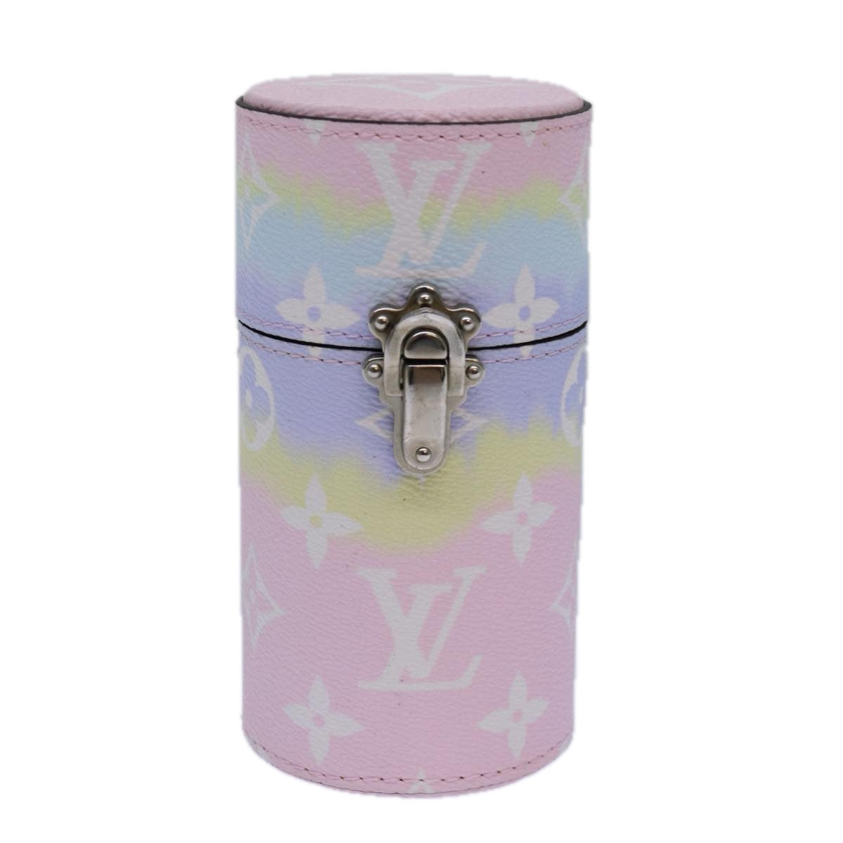 LOUIS VUITTON Monogram Escal Travel Case Pink LS0383 LV 85319A