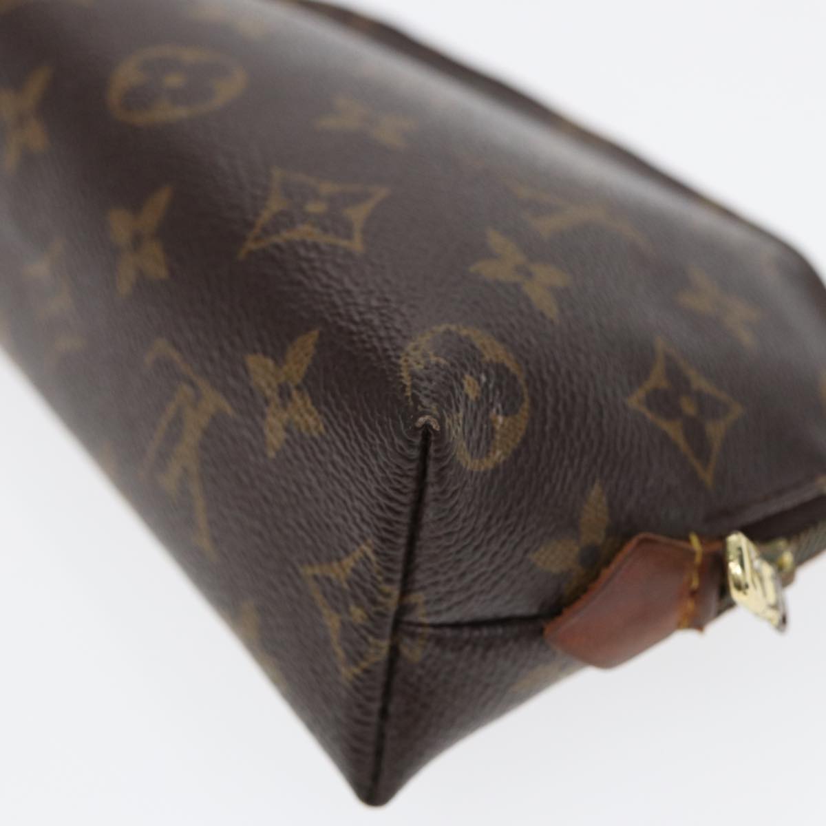 LOUIS VUITTON Monogram Pochette Cosmetic PM Cosmetic Pouch M47515 LV 85325