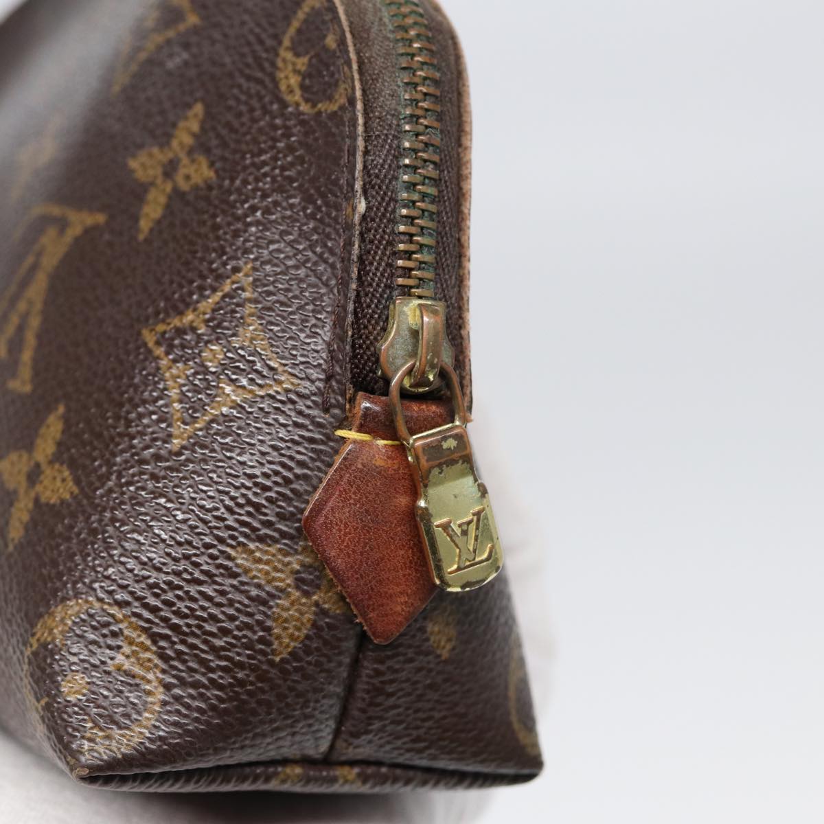LOUIS VUITTON Monogram Pochette Cosmetic PM Cosmetic Pouch M47515 LV 85325