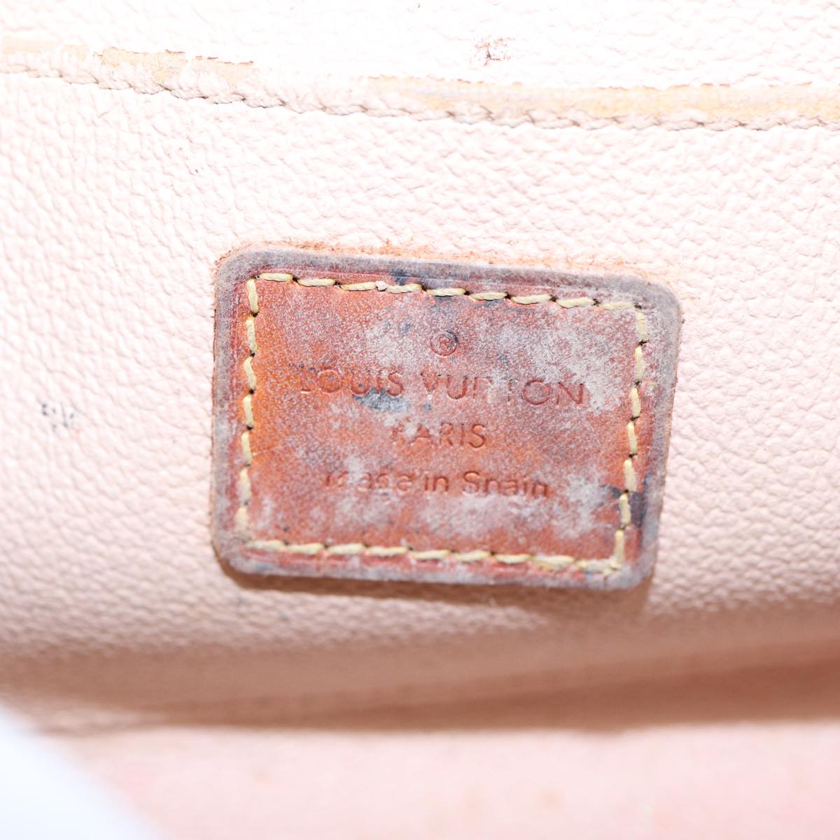 LOUIS VUITTON Monogram Pochette Cosmetic PM Cosmetic Pouch M47515 LV 85325