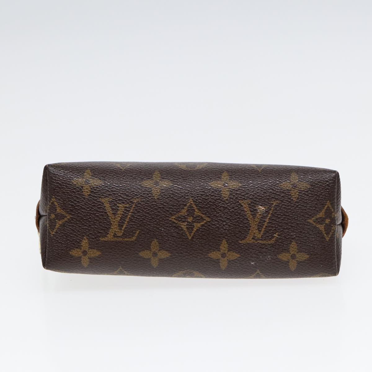 LOUIS VUITTON Monogram Pochette Cosmetic PM Cosmetic Pouch M47515 LV 85325