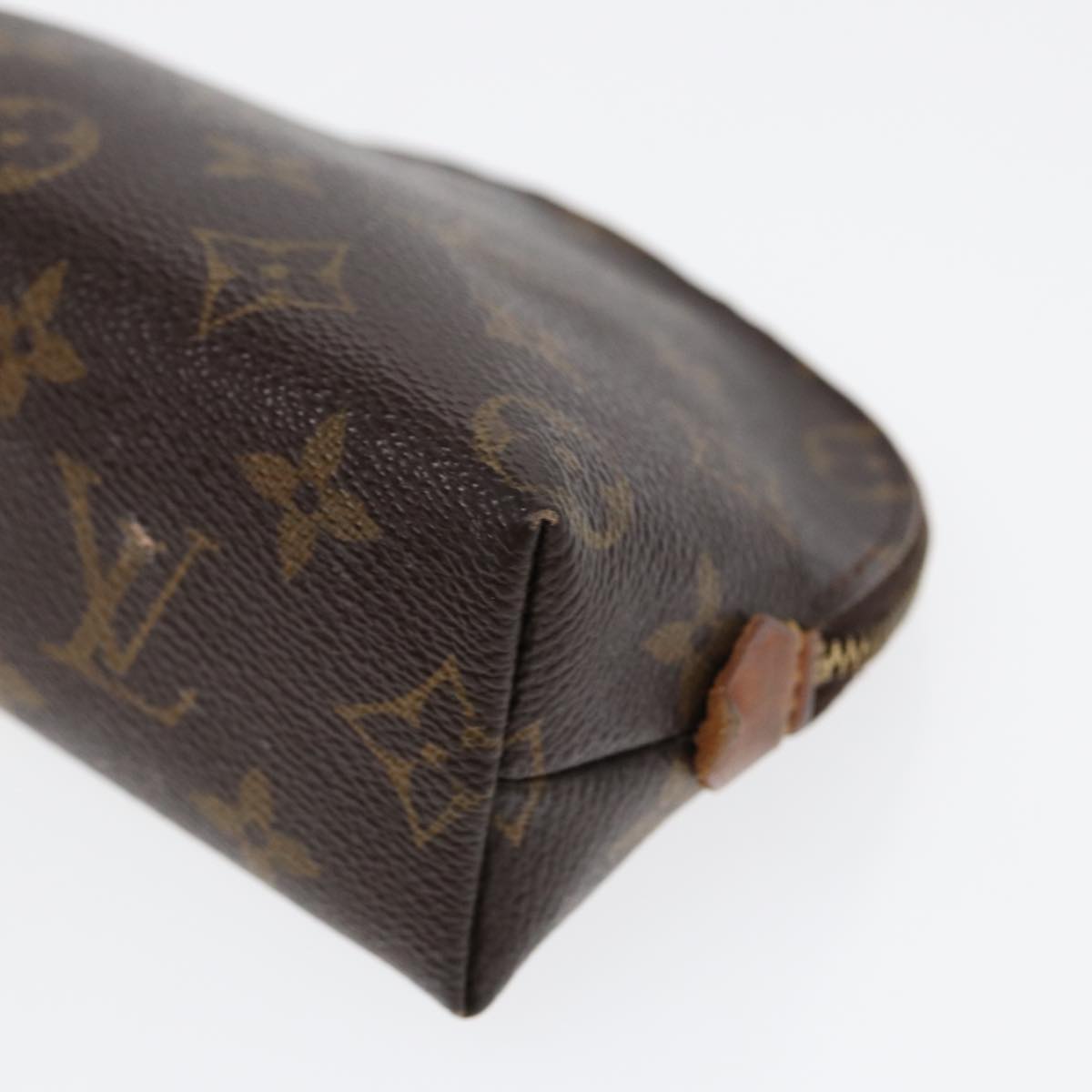 LOUIS VUITTON Monogram Pochette Cosmetic PM Cosmetic Pouch M47515 LV 85325