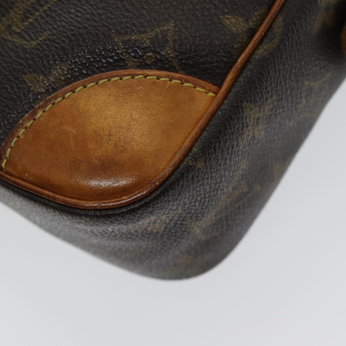 LOUIS VUITTON Monogram Compiegne 28 Clutch Bag M51845 LV 85329