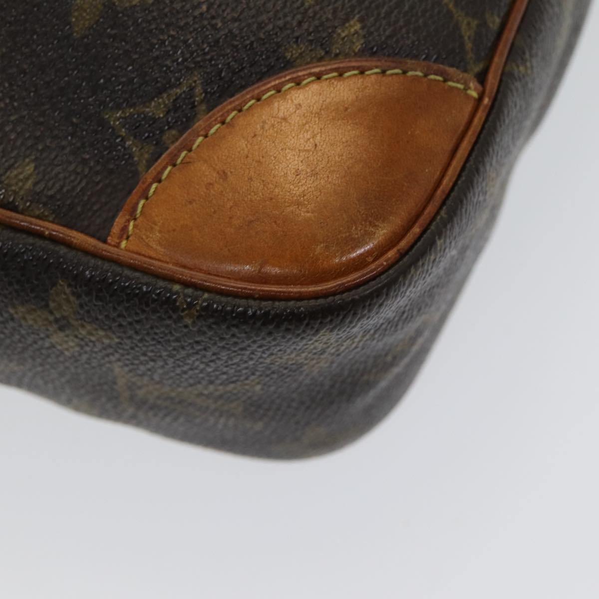 LOUIS VUITTON Monogram Compiegne 28 Clutch Bag M51845 LV 85329