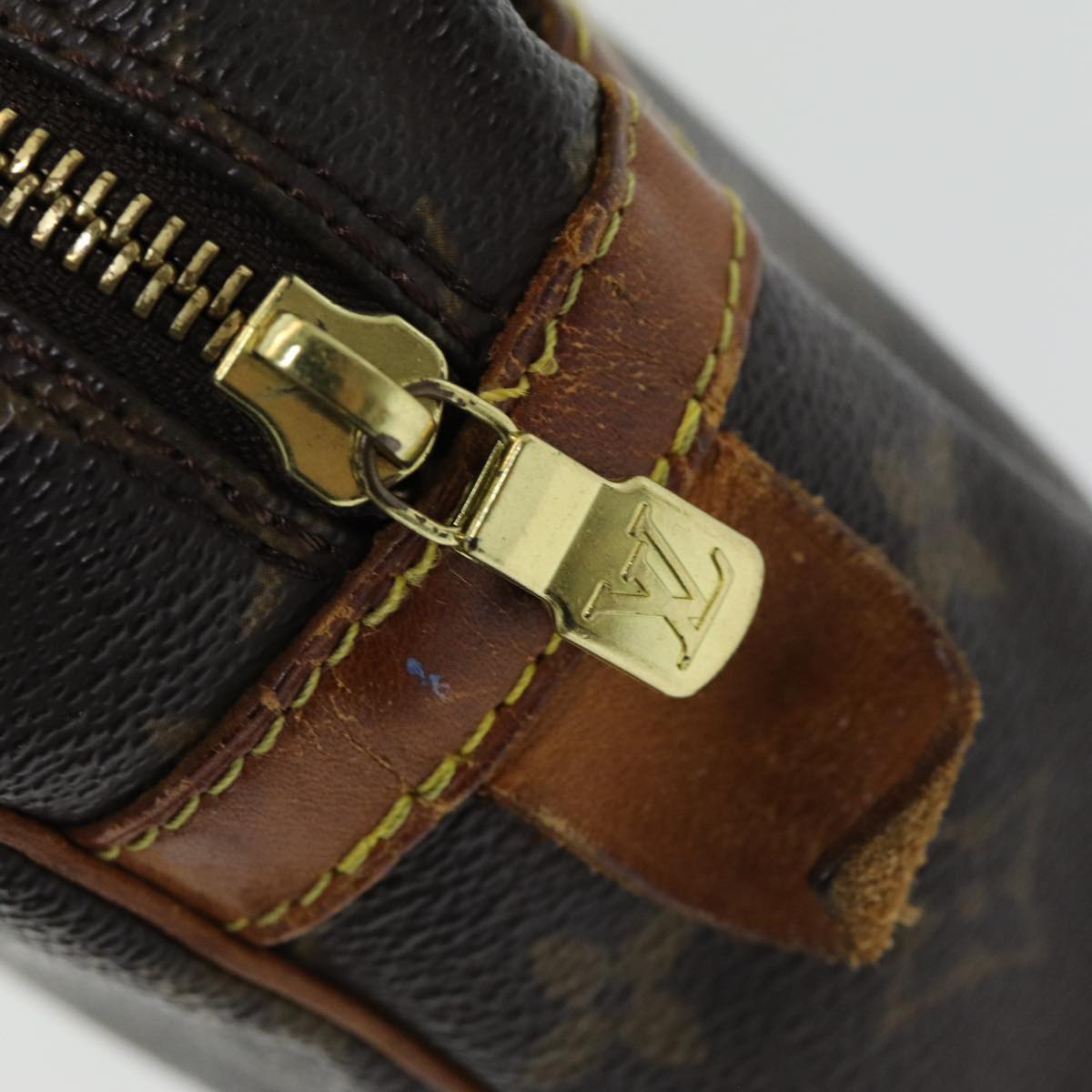 LOUIS VUITTON Monogram Compiegne 28 Clutch Bag M51845 LV 85329