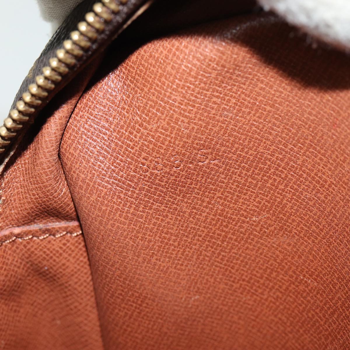 LOUIS VUITTON Monogram Compiegne 28 Clutch Bag M51845 LV 85329