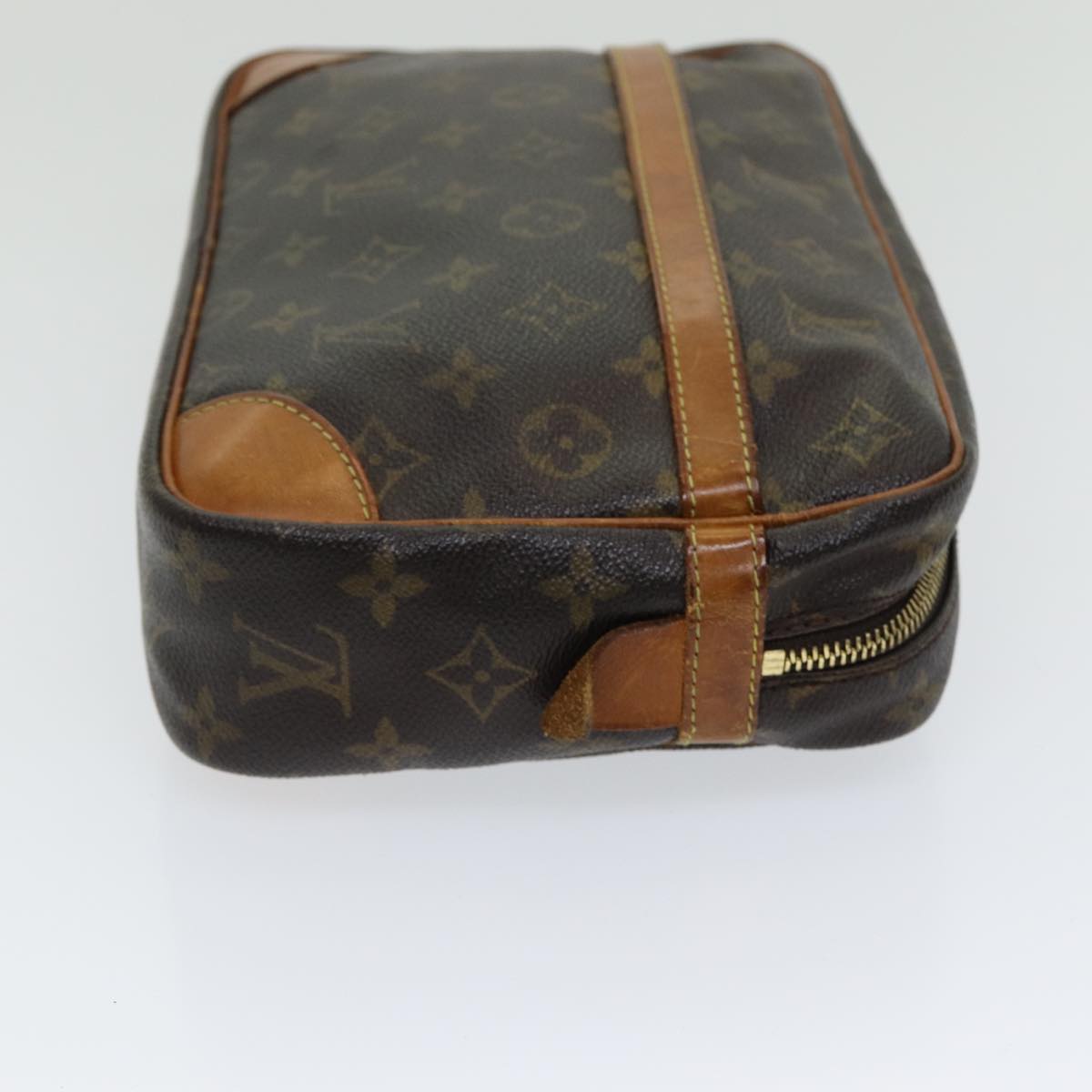 LOUIS VUITTON Monogram Compiegne 28 Clutch Bag M51845 LV 85329