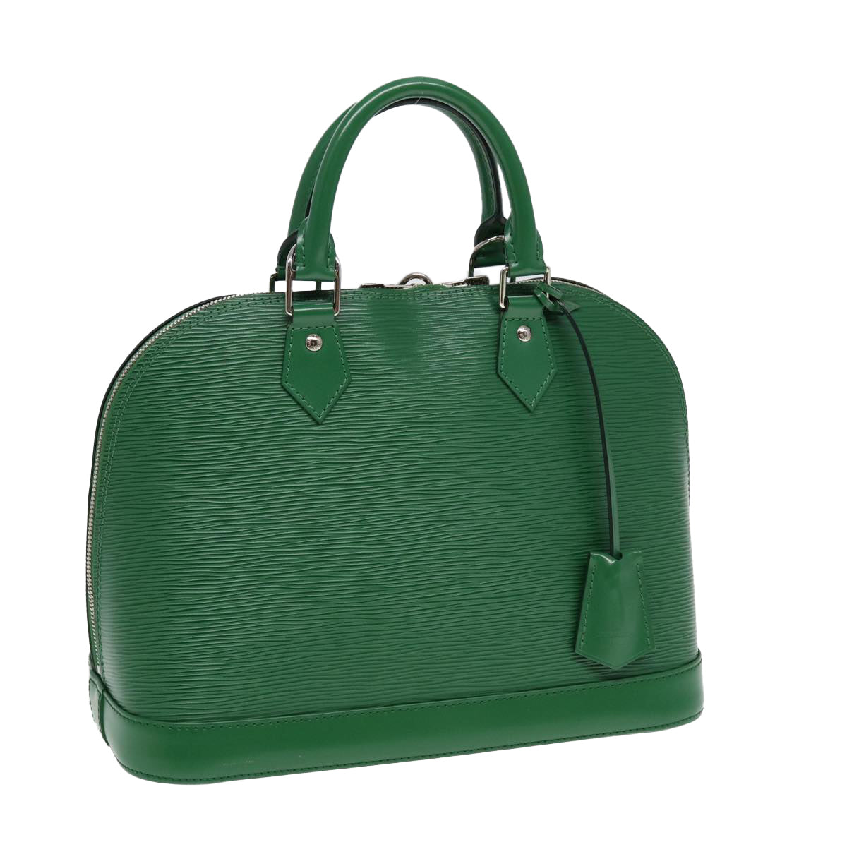 LOUIS VUITTON Epi Alma PM Hand Bag Green Cloak M40618 LV 85350A