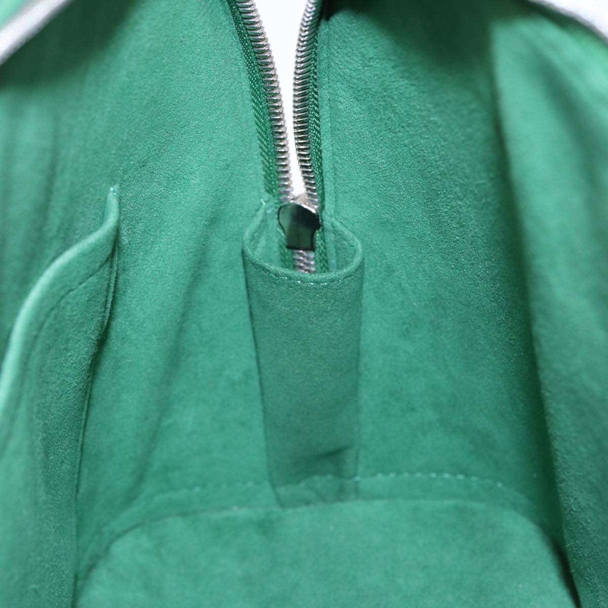 LOUIS VUITTON Epi Alma PM Hand Bag Green Cloak M40618 LV 85350A