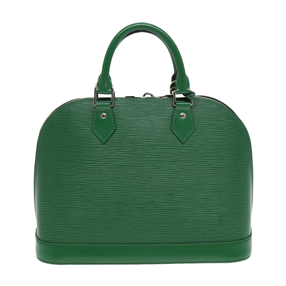 LOUIS VUITTON Epi Alma PM Hand Bag Green Cloak M40618 LV 85350A